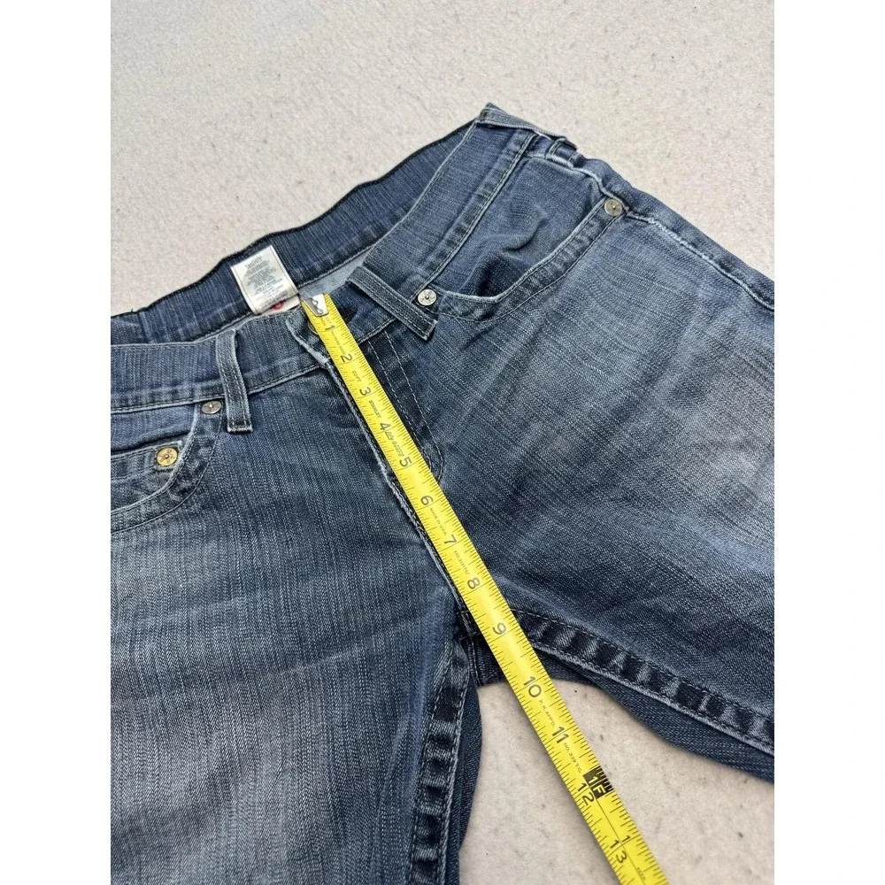 True Religion Bobby Jeans Mens 30x32 Blue Medium Wash Straight Stretch Denim USA